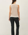 Paula Striped Sweater Tank