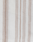 Stripe Dish Towel in Nougat / Set of 2 - Cloth + Cabin