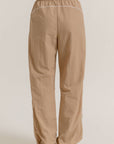 Mariah Anorak Fabric Side Piping Track Pants