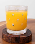 Little Lace Floral Short Juice Glass - Cloth + Cabin