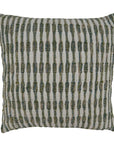 Woven Pillow With Line Design - Cloth + Cabin