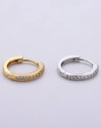 Thin Mini Ear Huggie Hoop Earrings