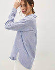 Aleah Pinstripe Button Down Shirt - Cloth + Cabin