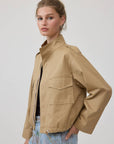 Monique Modern Cropped Utility Jacket - Cloth + Cabin