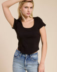 Juliette Scoop Neckline Tee