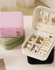 MACARON SOLID COLOR JEWELRY STORAGE BOX_CWAJE1541 - Cloth + Cabin