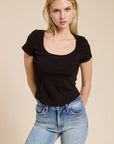 Juliette Scoop Neckline Tee