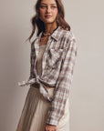 Krista Plaid Shirt