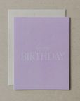 Assorted Happy Birthday Boxed Greeting Card Set - Cloth + Cabin