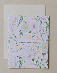 Assorted Happy Birthday Boxed Greeting Card Set - Cloth + Cabin