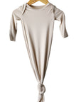 Natural Bamboo Knotted Gown