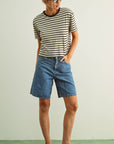Nancy Essential Stripe Ringer Tee