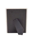 4x6 Ruth Arched Marble Photo Frame White