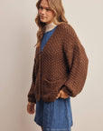 Aliza Handmade Chunky Knit Cardigan