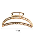 6-Pack Gold Tone Metal Hair Claws, Strong Hold_CWABE0199 - Cloth + Cabin