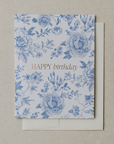 Assorted Happy Birthday Boxed Greeting Card Set - Cloth + Cabin