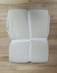Faux Cashmere Soft 50"x60" Throw Blanket - Ivory