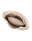 Johanna Almond Nylon Shoulder Bag
