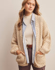 Aliza Handmade Chunky Knit Cardigan
