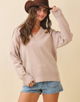 Tamara Oversized V-Neck Sweater