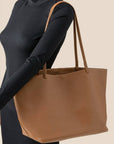Soft Solid Color Tote Bag - Cloth + Cabin