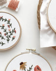 Floral Vine Embroidery Kit