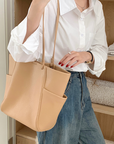 Large Tote Bag w/Cosmetic Pouch