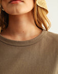 Baylee Short Sleeve Linen Knitted Top