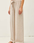 Kyra 29" Striped Linen Pants - Cloth + Cabin