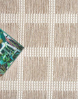 Ocean Gridscape Indoor/Outdoor Area Rug