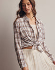 Krista Plaid Shirt