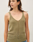 Naima Pointelle Sweater Tank