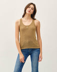 Akira Knit Button Up Henley Tank