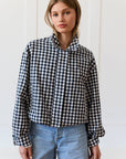 Leilani Gingham Zip Jacket