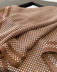 Elegant Polka Dot Herringbone Cotton Neck Scarf - Cloth + Cabin