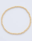 3mm Minimalist Round Ball Stretch Bracelet