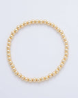 4mm Minimalist Round Ball Stretch Bracelet