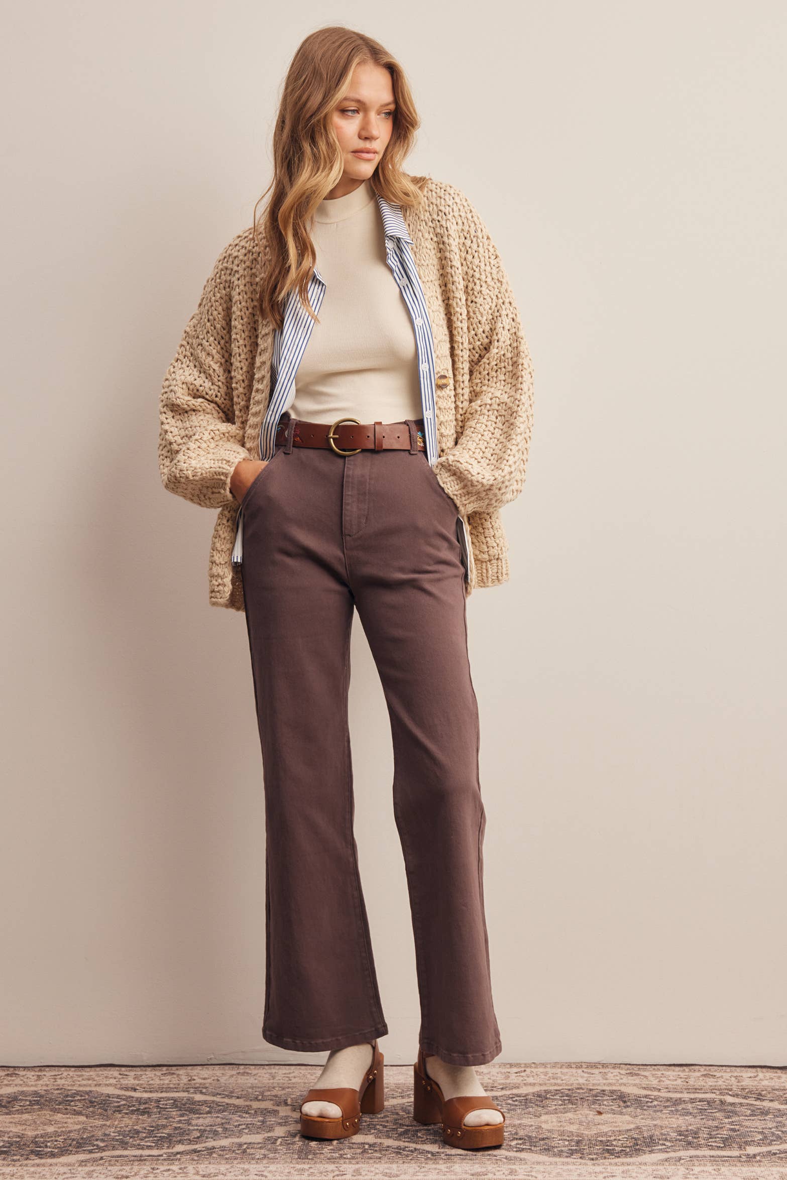 Aliza Handmade Chunky Knit Cardigan