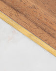 Marble Wood and Brass Bookends / Set of 2 - Cloth + Cabin
