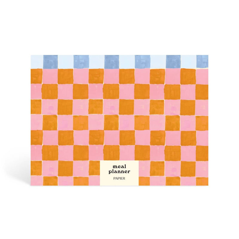 Weekly Meal Planner & Grocery List, Undated - Tablecloth
