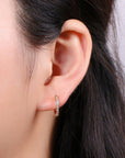 Thin Mini Ear Huggie Hoop Earrings