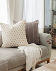 White Floral Pillow Cover