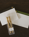 Gold Metal Pen Set