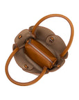 Tulip Raffia Embossed Recycled Top Handle - Cloth + Cabin