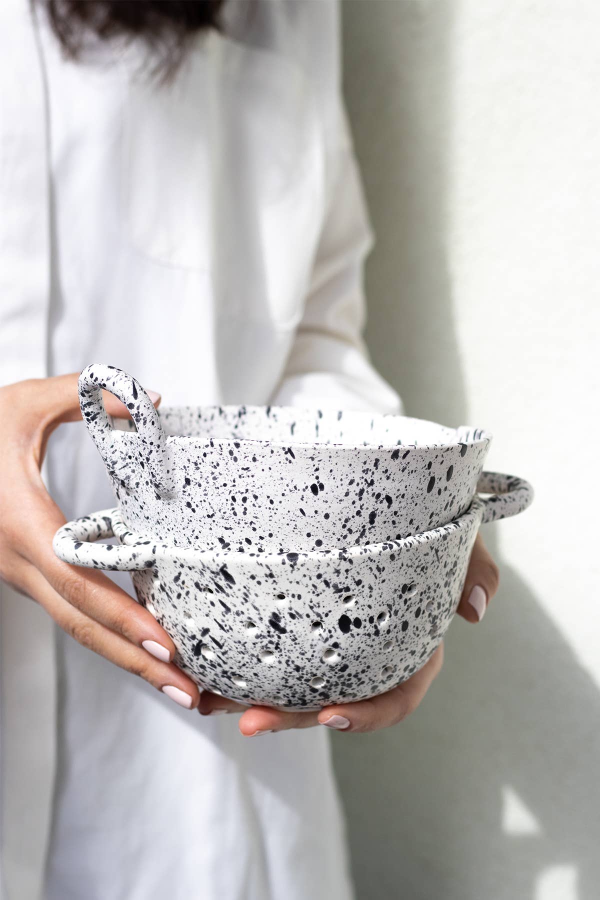 Handmade Ceramic Colander