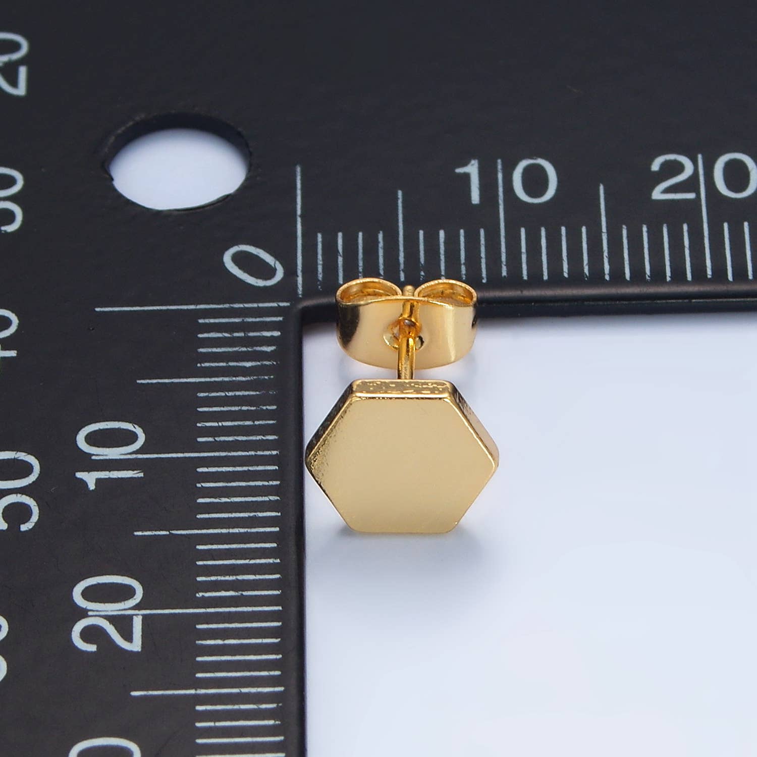 Hexagon Studs - Cloth + Cabin