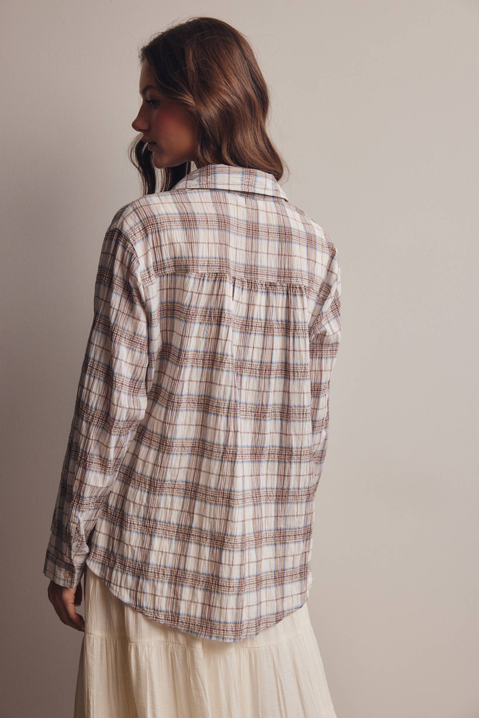 Krista Plaid Shirt