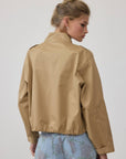 Monique Modern Cropped Utility Jacket - Cloth + Cabin