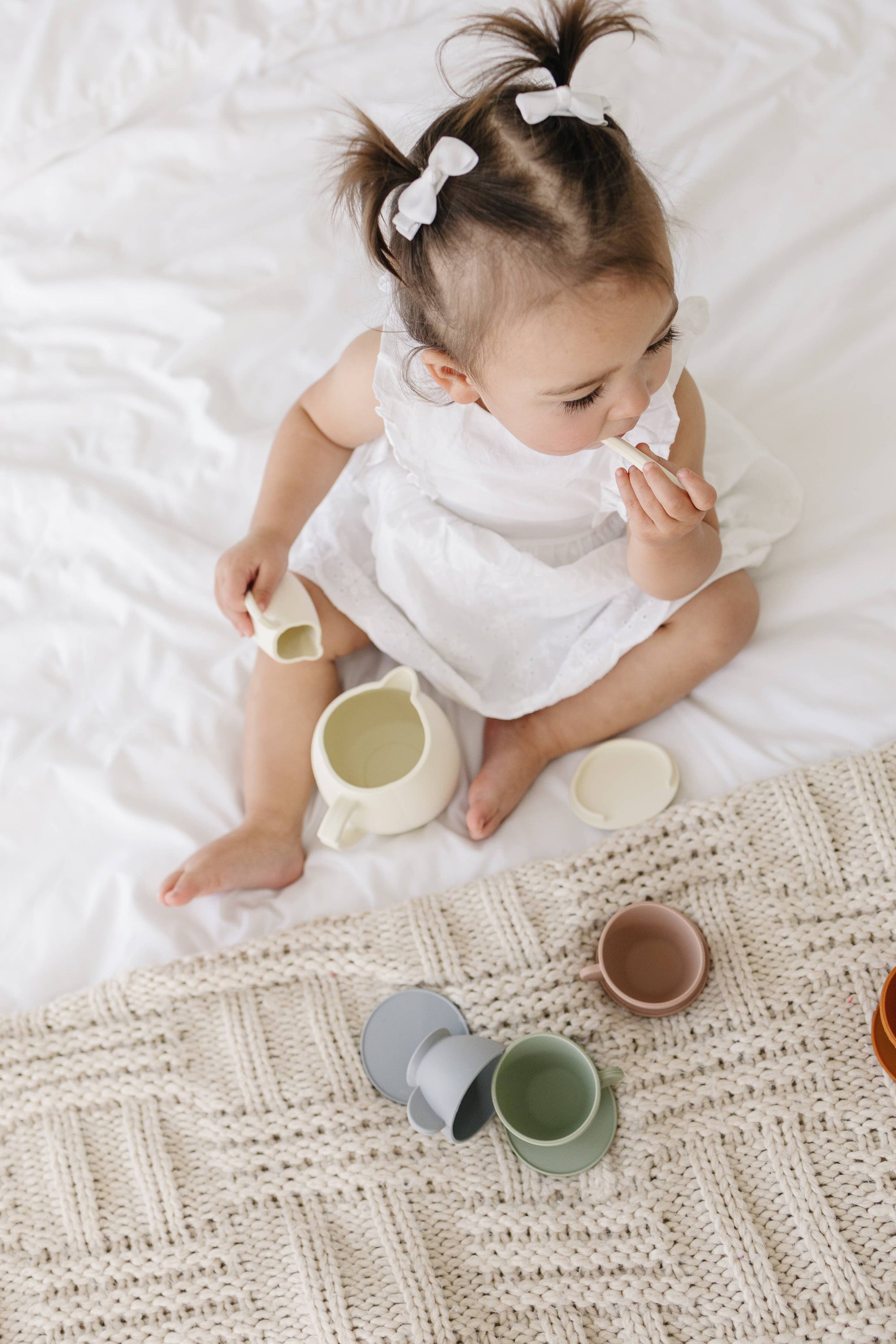 Multi Mix Silicone Tea Play Set