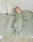 Dried Thyme Bamboo Knotted Gown